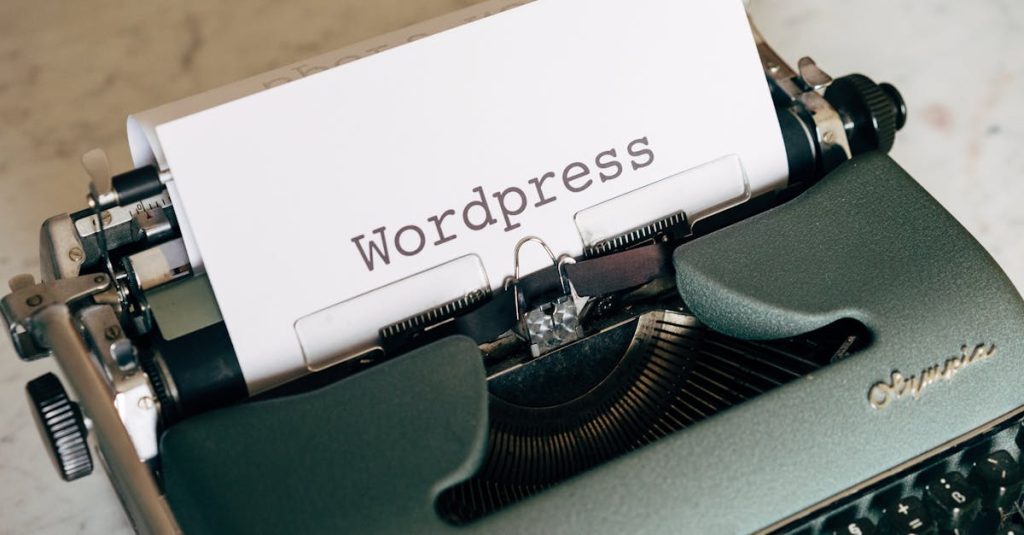 wordpress strona internetowa
